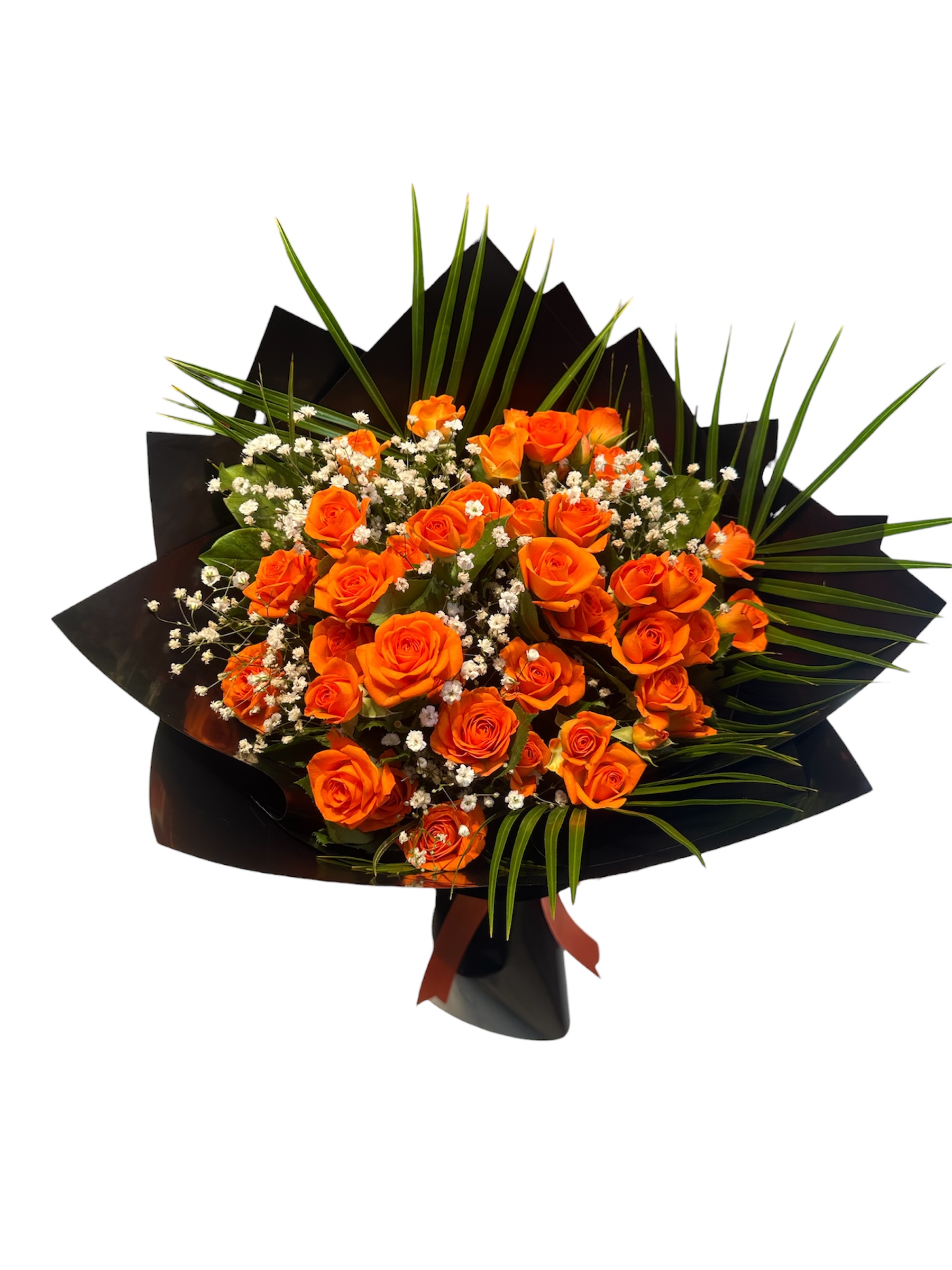 Turuncu Çardak Gül Buketi